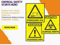 Buy Hazardous Chemicals Safety Poster for Labs and Industry - Overig