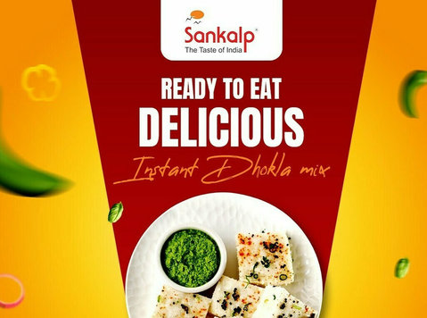 Buy delicious dhokla mix onlie - Sankalp food - Ostatní