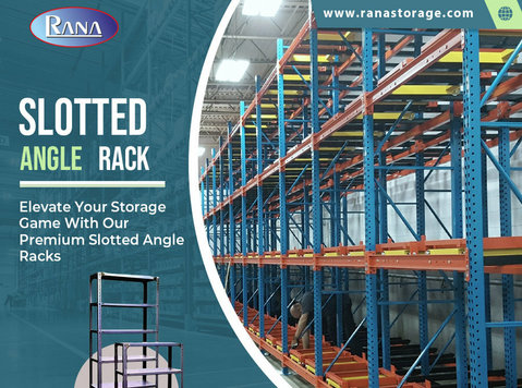 Elevate Your Storage With Our Premium Slotted Angle Rack - Khác