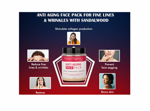 Herbal Anti Aging Face Pack For Wrinkles - Altele