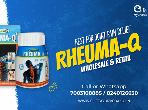 Introducing Rheuma Q - Your Natural Solution to Joint Pain - Buy & Sell: Other