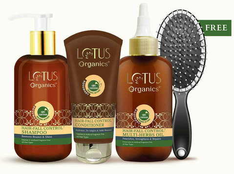 Lotus Organics: Nurture Your Hair with Nature's Essence 🌿 - Diğer