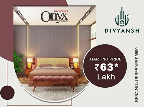 Luxury 2/3 Bhk Apartments | Nh 24, Ghaziabad | Divyansh Onyx - Iné