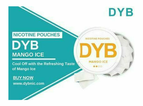Mango ice flavored nicotine pouches - Drugo