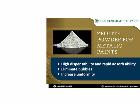 Molecular Sieve Zeolite Powder Suppliers in India - Iné