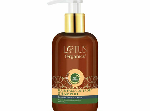 Nourish Hair Naturally with Lotus Organics Organic Shampoo - Iné