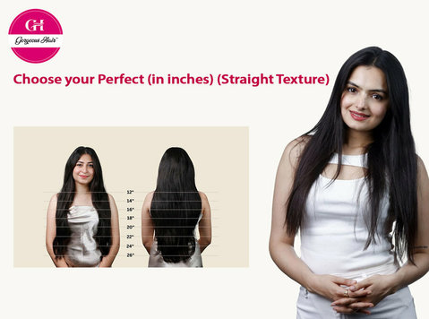 Original Hair Extensions Online By The Gorgeous Hair - மற்றவை 