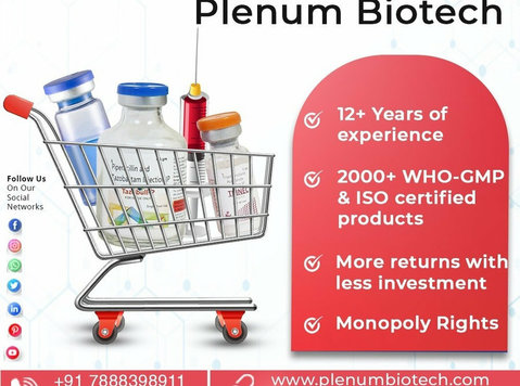 Pcd Pharma Franchise in Telangana | Plenum Biotech - อื่นๆ