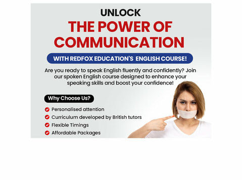 Fluent Expressions: Mastering Spoken English with Red Fox Ed - Instrukcije jezika
