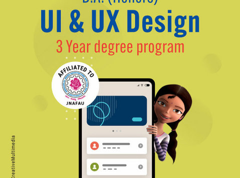 top UI UX Design Colleges in Hyderabad -#Creativemultimedia - Language classes