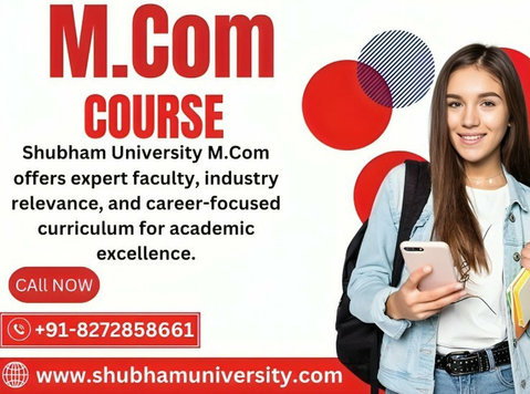 Are you go for M.com course in Bhopal - Друго