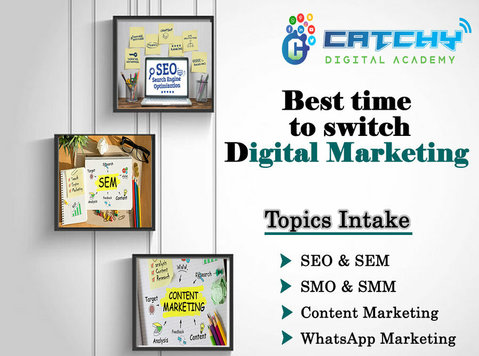 Catchy Digital marketing coaching institute with placement - Classes: Other