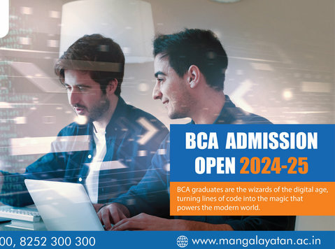 Get Admission in Bca and achieve the goals. - אחר