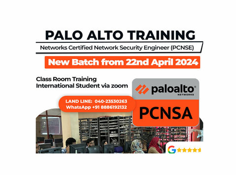 Palo Alto Networks Certified Network Security Training - Citi