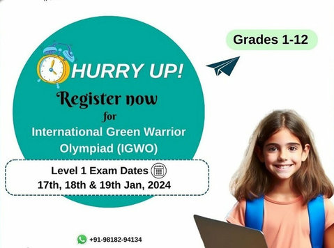 Register For International Green Olympiad Exam - Egyéb