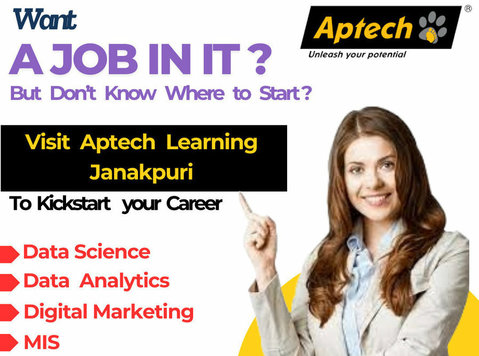 Start your IT career with Aptech learning Janakpuri - Classes: Other
