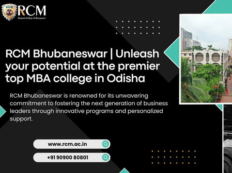 rcm bhubaneswar | unleash your potential at premier college - Andet