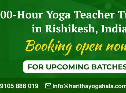 200 Hour yoga Teacher Training in Rishikesh - ספורט/יוגה