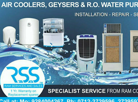 Air Coolers, Ro, Geyser Service & Repair - Ram Services and - Schimburi Lingvistice