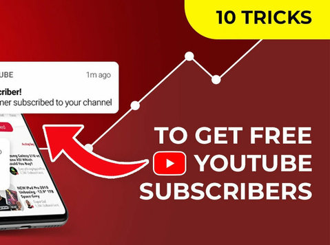 10 Tricks to Get Free Youtube Subscribers That are Real - Друго