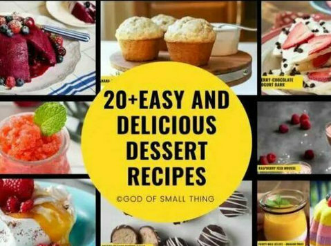 Easy and Delicious Healthy Dessert Recipes with Nutritional - Community: Other