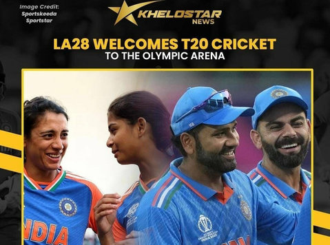 T20 Cricket Makes Olympic Debut at La28 | khelostarnews - Altele