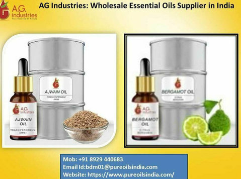 Ag Industries: Wholesale Essential Oils Supplier in India - Làm đẹp/ Thời trang