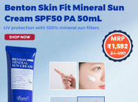 Buy top Korean Sunscreen brands in India at affordable price - Beauté