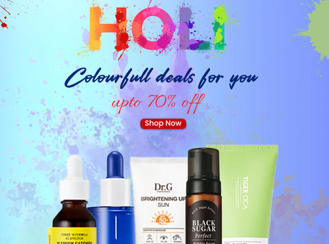 Holi Sale Colourful Deal For You On Skincare - Beauty/Fashion