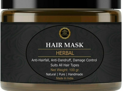 Indulge in Herbal Luxury: Herbal Hair Mask - Skönhet/Mode