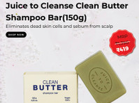 Juice to Cleanse Clean Butter Shampoo Bar on Sale - Ομορφιά/Μόδα