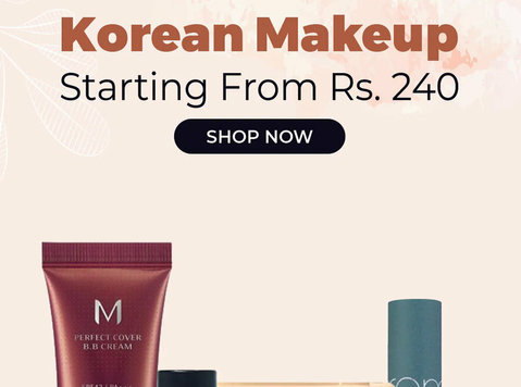 Korean Makeup Starting From Rs 240 - Moda/Beleza