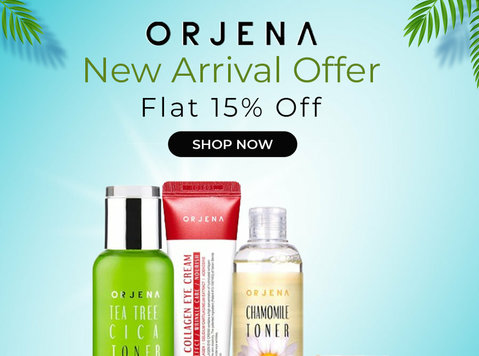 Orjena Skincare New Arrival Offer - Убавина / Мода