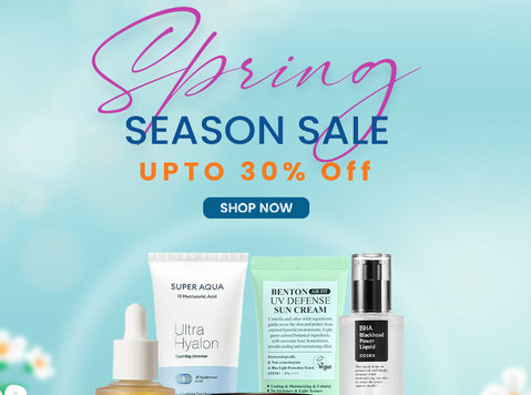 Spring Season Sale is Live on Beautytalk - Beauty/Fashion
