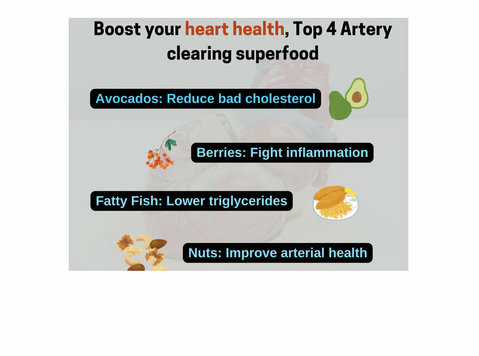 Superfoods for a Super Heart Boost Your Artery Health Today - Skönhet/Mode