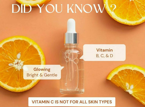 did you know - Vitamin C is not for all Skin types (why) - Красота / Мода