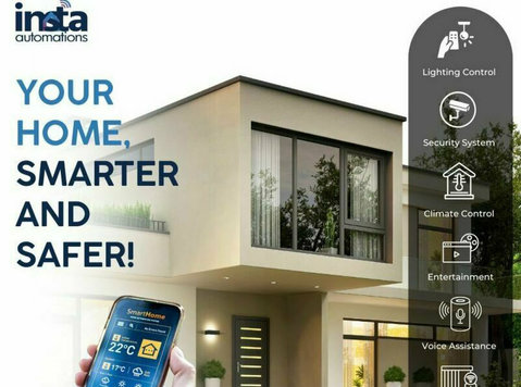 Make Your Home Smarter & Safer with Insta Automations! - Celtniecība/apdare