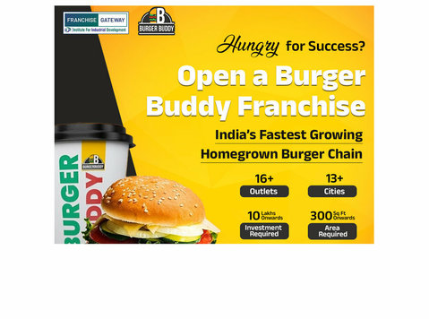 Find Burger Buddy franchise business opportunities in India - Socios para Negocios