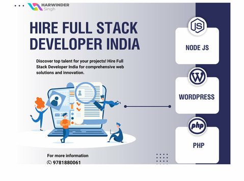 Hire Full Stack Developer India - コンピューター/インターネット
