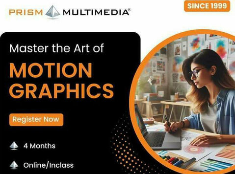 Master Motion Graphics In 4 Months | Online & In-class Cours - Informática/Internet