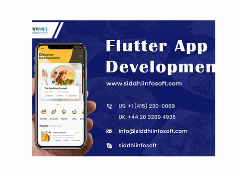 Siddhi Infosoft - Flutter App Development Services in Usa - Computer/Internet
