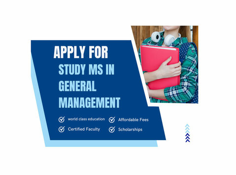 apply now for ms in general management! - Editorial/Traduções