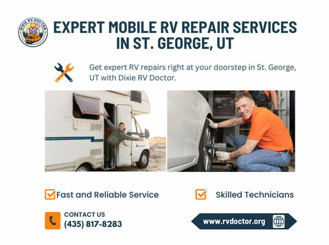 Expert Mobile Rv Repair Services in St. George, Ut - ช่างไฟฟ้า/ช่างประปา