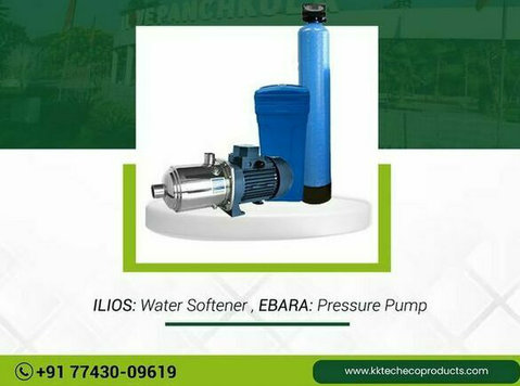 Ilios Water Softener & Ebara Pressure Pump Duo - Електричари/водоинсталатери