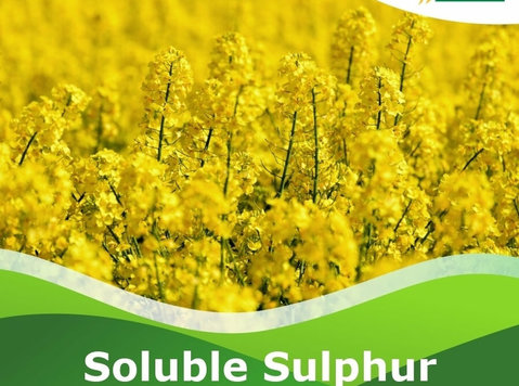 Soluble Sulphur | Peptech Bioscience Ltd | Manufacturer And - Jardinage
