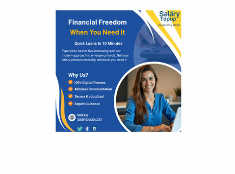 Apply for Instant salary Loan Online Now | salary top up - Avocaţi/Servicii Financiare