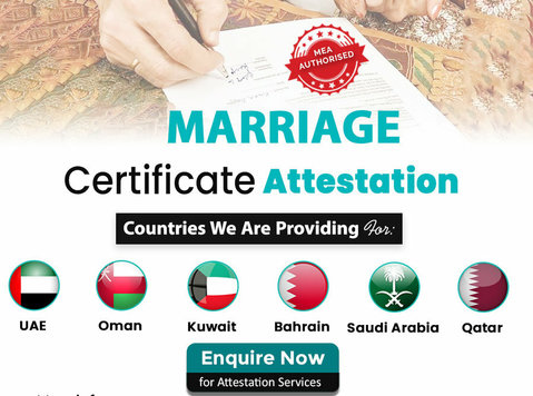 Marriage Certificate Apostille in India - Legal/Finance