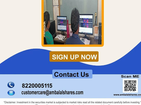 Stock Broker in India | Ambalal Shares & Stocks - กฎหมาย/การเงิน