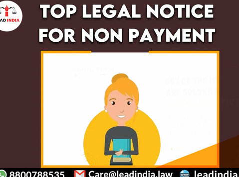Top legal notice for non payment - Jog/Pénzügy
