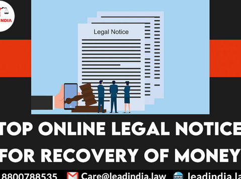 Top online legal notice for recovery of money - Avocaţi/Servicii Financiare